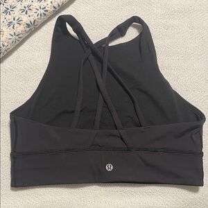 lululemon athletica Charcoal Sports Bra
